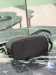 Prada Chérie Re-Nylon Mini Bag Black Gold 1BC302 - 20x12x11cm - 3