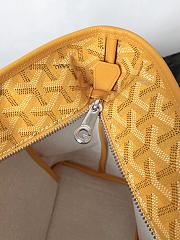Goyard Artois PM bag Stripes and Initials Yellow - 34x15x28cm  - 6