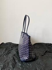 Goyard Artois PM bag Stripes and Initials Navy - 34x15x28cm - 6