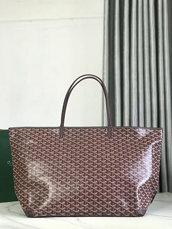 Goyard Artois GM bag Stripes and Initials Burgundy - 68x24x37cm