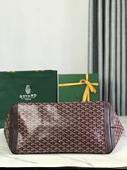 Goyard Artois GM bag Stripes and Initials Burgundy - 68x24x37cm - 6