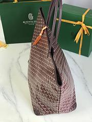 Goyard Artois GM bag Stripes and Initials Burgundy - 68x24x37cm - 3