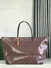 Goyard Artois GM bag Stripes and Initials Burgundy - 68x24x37cm - 5
