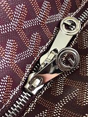 Goyard Artois GM bag Stripes and Initials Burgundy - 68x24x37cm - 2