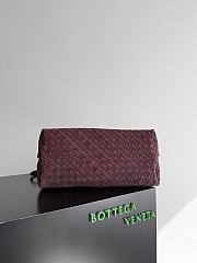 Bottega Veneta Large Andiamo Suede Deep Mahogany  - 42x35x18cm - 5
