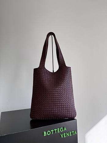 Bottega Veneta Veneto Tote Deep Mahogany - 39x35x2cm