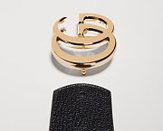 Gucci Reversible GG Marmont Belt Black/Beige 40mm - 5