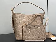 LV All In MM Monogram Empreinte Hazelnut M2A030  - 21x24x16cm - 1