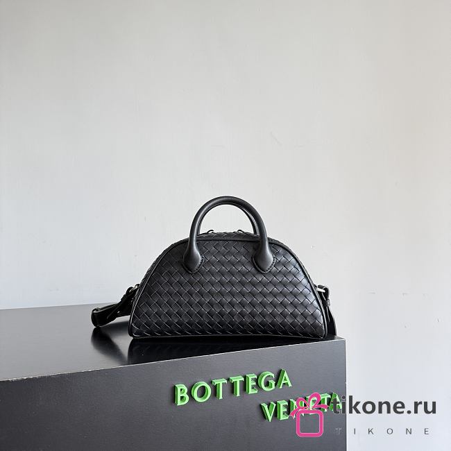 Bottega Veneta Small Bauletto Black - 28x14x13cm - 1