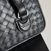 Bottega Veneta Small Bauletto Black - 28x14x13cm - 3