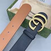 Gucci Reversible GG Marmont Belt Black/Beige 30mm - 4