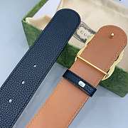 Gucci Reversible GG Marmont Belt Black/Beige 30mm - 3